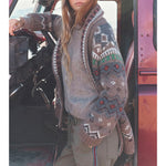vail cardigan in timberline
