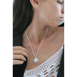 cascais pendant on cream silk