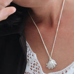 cascais pendant on cream silk