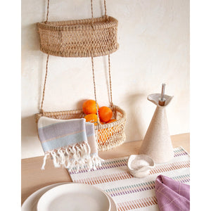 hanging three tier wall basket