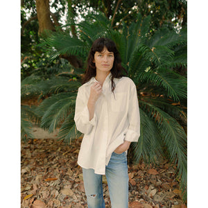 the big shirt in white
