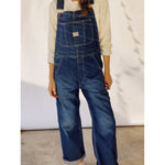 the miner overalls in denim