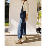 the miner overalls in denim
