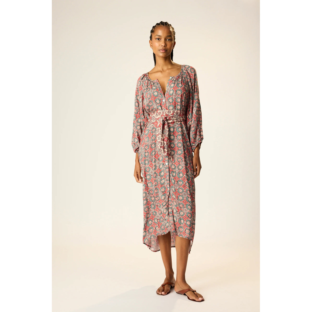 alex midi dress White Pintuck Scoop Neck Alex Midi Dress