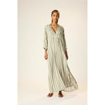sammie maxi in thick jade stripe