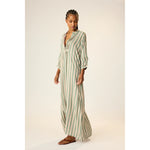 sammie maxi in thick jade stripe