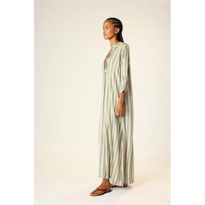 sammie maxi in thick jade stripe