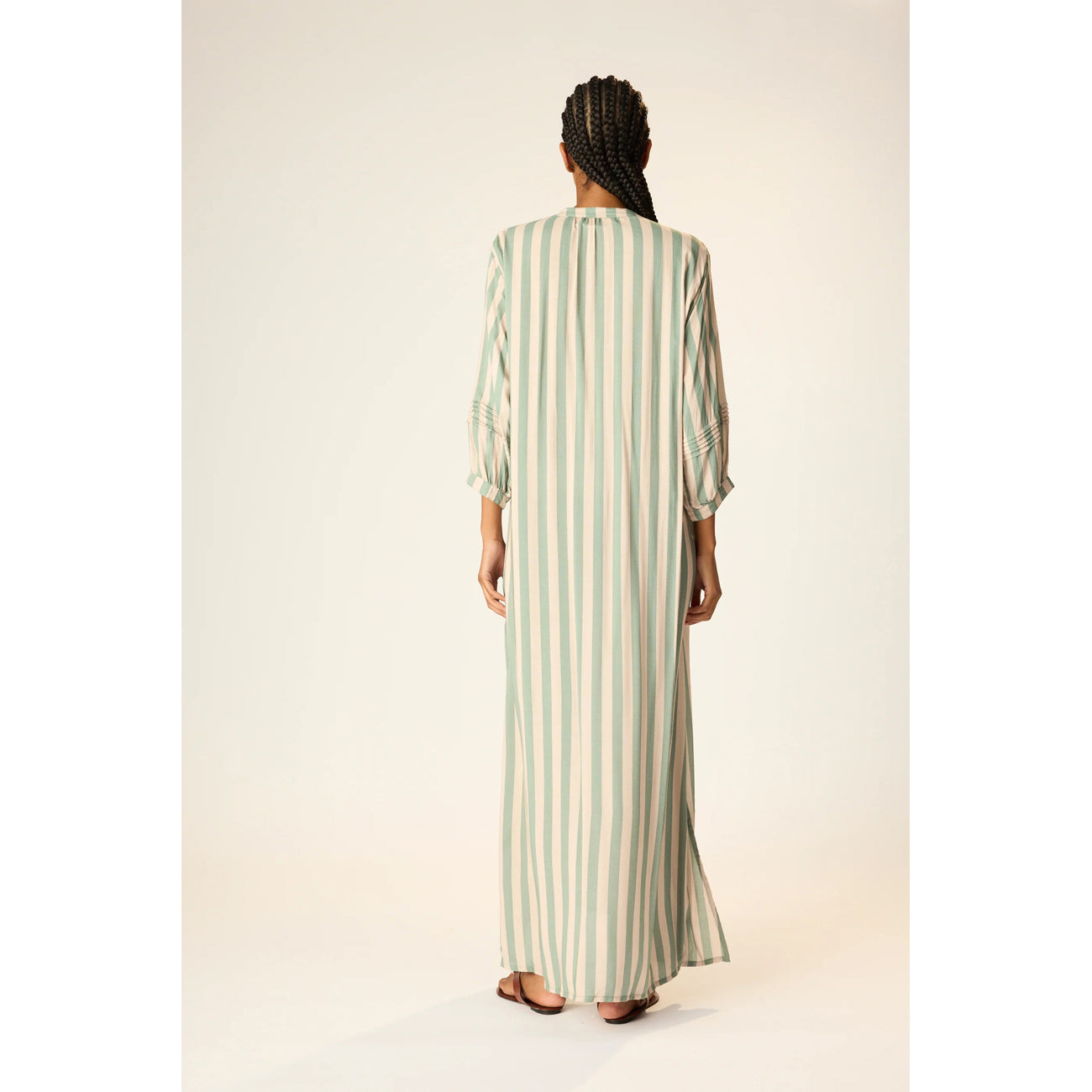 sammie maxi in thick jade stripe