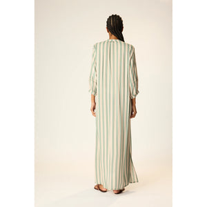 sammie maxi in thick jade stripe