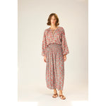 amelia top in spanish tile almond