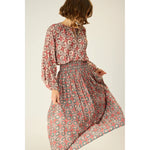 amelia top in spanish tile almond