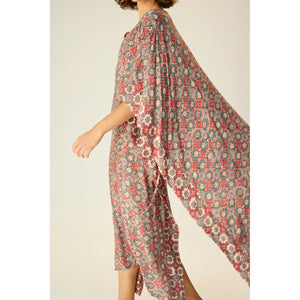 paulina caftan in spanish tile combo