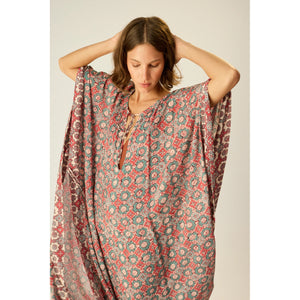 paulina caftan in spanish tile combo