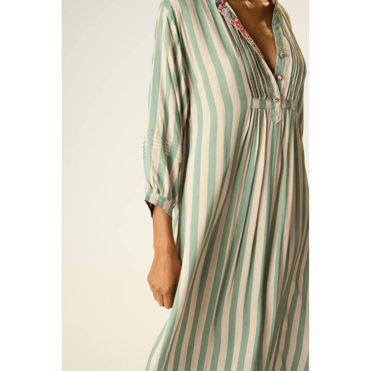 sammie maxi in thick jade stripe