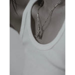 paperclip charm chain