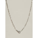 paperclip charm chain