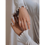 quartz glacé ring I