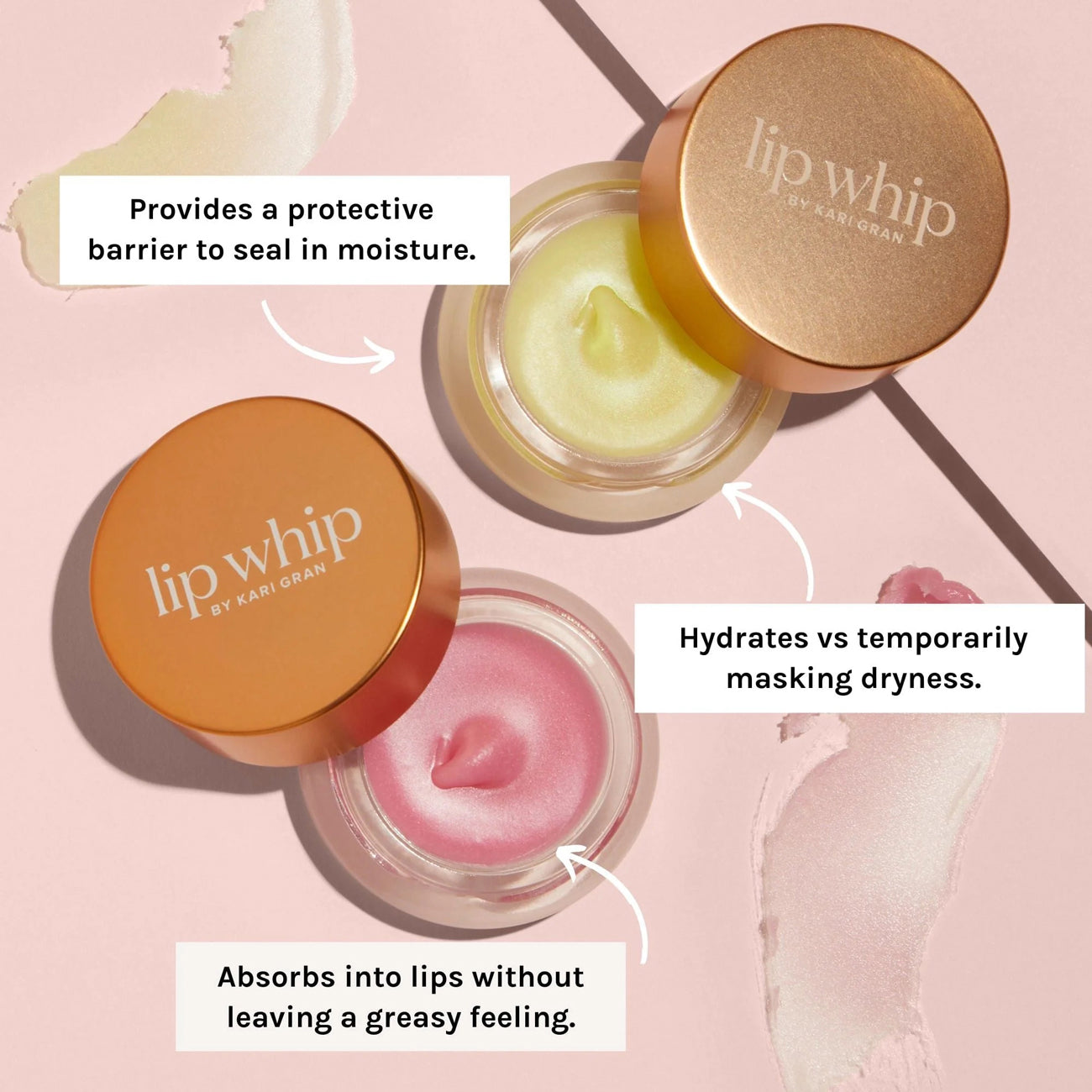 rosie gold + blush lip whip duo