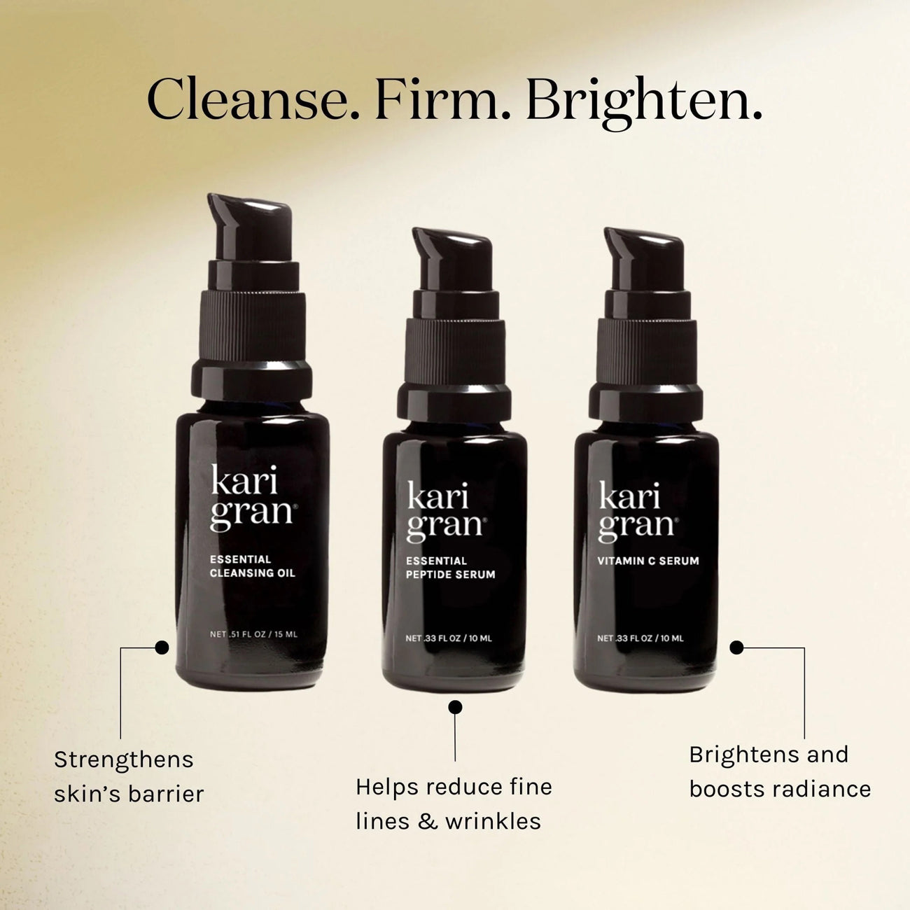 glowing skin mini trio