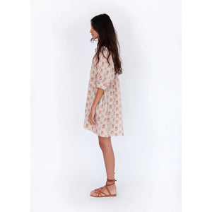 shireen myra dress in blush