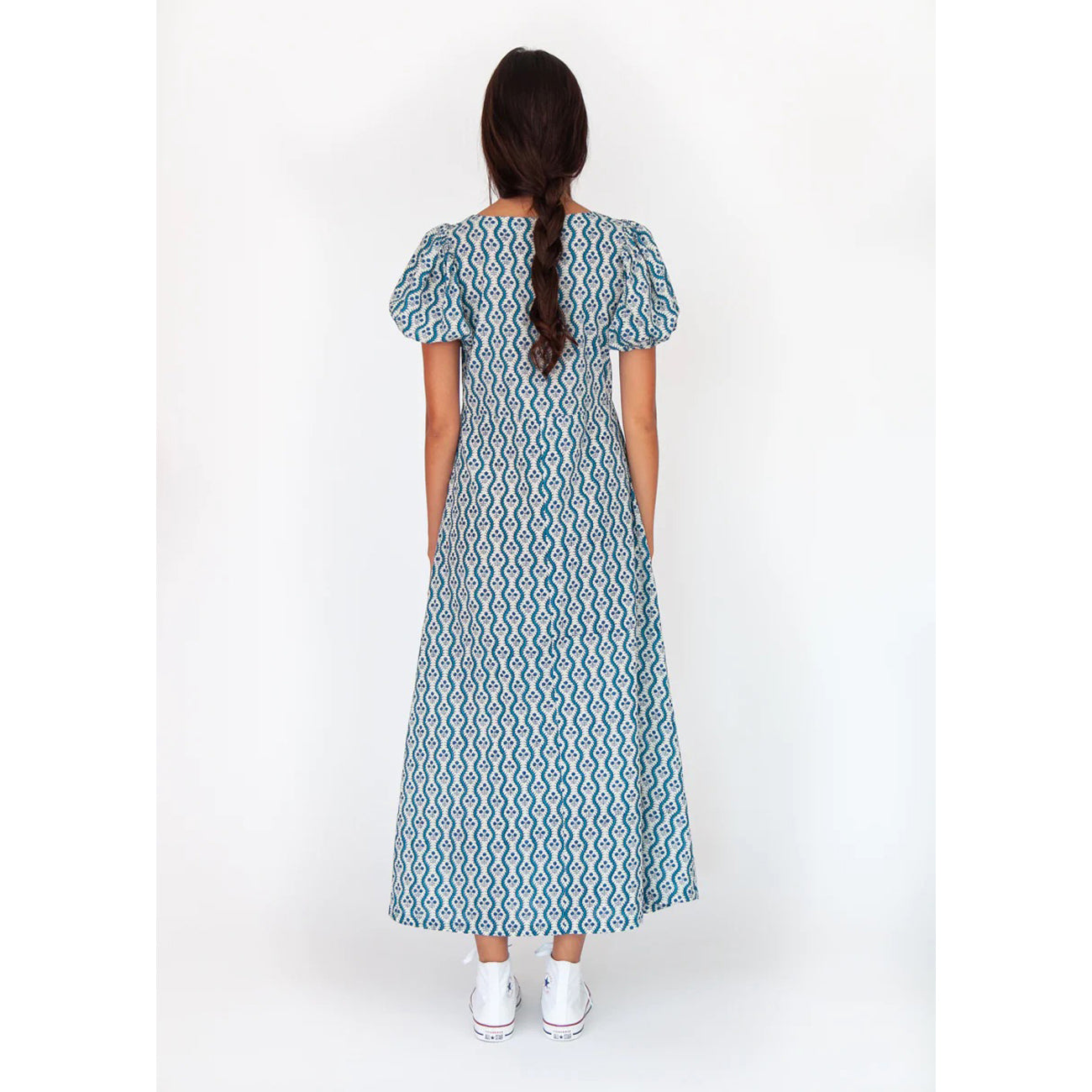 alice ayda dress in blue