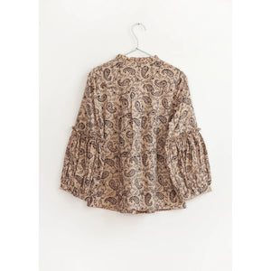 razia aam top in grey