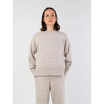 vela sweater in shell