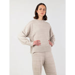 vela sweater in shell