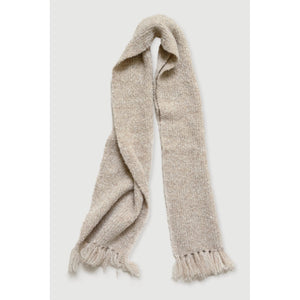 twist scarf in oatmeal