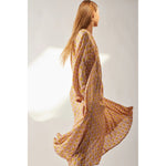fiore maxi in tulip print pink