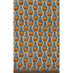 fiore kids dress in tulip print french blue