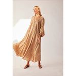 fiore maxi in tulip print pink