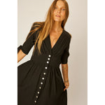 layla dress in black