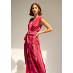 nico maxi in sea glass silk pink
