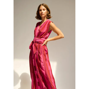 nico maxi in sea glass silk pink