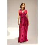 nico maxi in sea glass silk pink