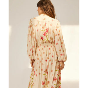 iris top in starflower cream