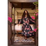 fiore maxi in poppy indigo