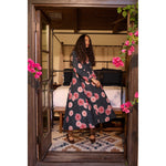 fiore maxi in poppy indigo