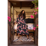 fiore maxi in poppy indigo