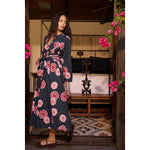 fiore maxi in poppy indigo