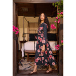 fiore maxi in poppy indigo