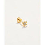 diamond daisy stud