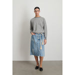vintage denim skirt