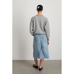 vintage denim skirt