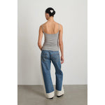 zora tank in heather grey