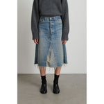 vintage denim skirt