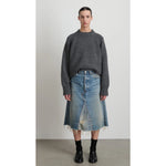 vintage denim skirt