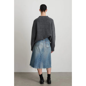vintage denim skirt