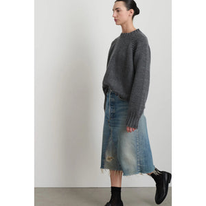 vintage denim skirt